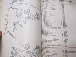 BMC Rover 3-litre MK I - III Saloon, Mechanical Service Parts List- Varaosaluettelo, Katso tarkemmat mallit ja sisällysluettelo kuvista