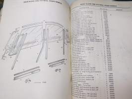 BMC Rover 3-litre MK I - III Saloon, Mechanical Service Parts List- Varaosaluettelo, Katso tarkemmat mallit ja sisällysluettelo kuvista