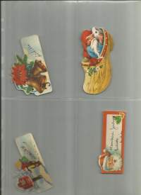 Erä pienoiskortteja muovitaskuissa 4 kpl - postikortti