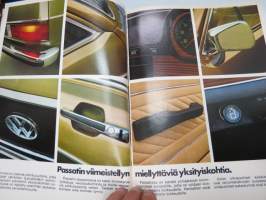 Volkswagen Passat -myyntiesite / brochure