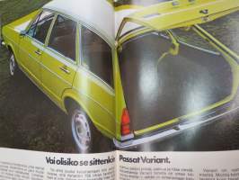 Volkswagen Passat -myyntiesite / brochure