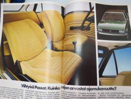 Volkswagen Passat -myyntiesite / brochure