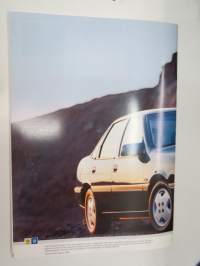 Opel Vectra 1991 -myyntiesite / brochure