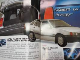 Opel Vectra 1991 -myyntiesite / brochure