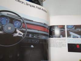 Honda Civic -myyntiesite / sales brochure