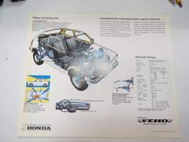 Honda Civic 2 / 3 Door -myyntiesite / sales brochure