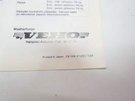 Honda Civic 2 / 3 Door -myyntiesite / sales brochure