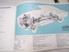 Peugeot 504 1969 -myyntiesite / sales brochure