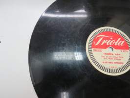Triola T 4124 Fazerina, Isabella - Olavi Virta -savikiekkoäänilevy / 78 rpm record