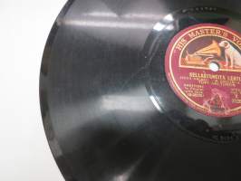 His Master´s Voice X 3120 Kellastuneita lehtiä / Vanhan merenkävijän laulu - Topi Aaltonen -savikiekkoäänilevy / 78 rpm record