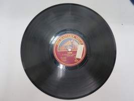 His Master´s Voice X 3126 Leivo / Kevätlinnuille etelässä, Tula tulla - Ture Ara -savikiekkoäänilevy / 78 rpm record