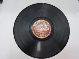 His Master´s Voice X 3126 Leivo / Kevätlinnuille etelässä, Tula tulla - Ture Ara -savikiekkoäänilevy / 78 rpm record