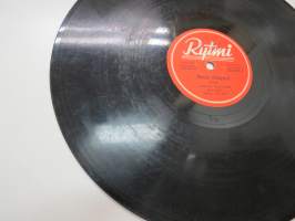 Rytmi B 2144 Henry Theel - Katja / Päivän päättyessä -savikiekkoäänilevy, 78 rpm, 10&quot; record