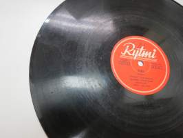 Rytmi B 2144 Henry Theel - Katja / Päivän päättyessä -savikiekkoäänilevy, 78 rpm, 10&quot; record