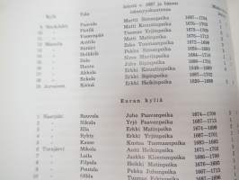 Euran, Honkilahden ja Kiukaisten historia I-II pitäjänhistoria - Historiallisen ajan alusta Isoon Vihaan,  Isostavihasta nykypäiviin -local history