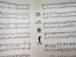 Valse noble (Tillägnad H.K.H. Prinsessan Ingrid) -nuotit / notes