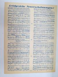 Kein spielt abends so schön auf dem Schifferklavier -nuotit / notes
