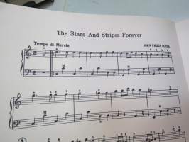 The Stars and Stripes forever -nuotit / notes (haitari / harmonikka / hanuri)