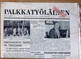 Palkkatyöläinen nr 23.9.1938