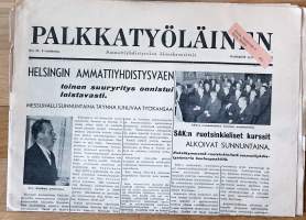 Palkkatyöläinen nr 30.9.1938