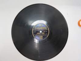 Columbia DY 41 Eugen Malmsten - Sumujen saari / Taikayö -savikiekkoäänilevy, 78 rpm 10&quot; record