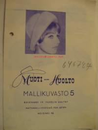 Muoti-Huolto Oy hattumallikuvasto 5 -luettelo