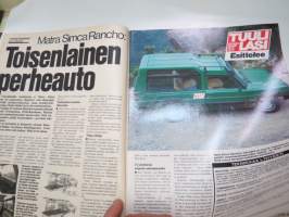 Tuulilasi 1977 nr 7, Tee-se-itse Gazelle, Lada 1600 &amp; VW Derby LS koeajo, Kypärä pyöräilijöille?, Matra Rancho, Keimola EM-rallicross, Finnjet tehokas jättiläinen ym