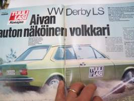 Tuulilasi 1977 nr 7, Tee-se-itse Gazelle, Lada 1600 &amp; VW Derby LS koeajo, Kypärä pyöräilijöille?, Matra Rancho, Keimola EM-rallicross, Finnjet tehokas jättiläinen ym
