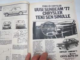 Tuulilasi 1977 nr 7, Tee-se-itse Gazelle, Lada 1600 &amp; VW Derby LS koeajo, Kypärä pyöräilijöille?, Matra Rancho, Keimola EM-rallicross, Finnjet tehokas jättiläinen ym