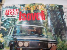 Tuulilasi 1977 nr 7, Tee-se-itse Gazelle, Lada 1600 &amp; VW Derby LS koeajo, Kypärä pyöräilijöille?, Matra Rancho, Keimola EM-rallicross, Finnjet tehokas jättiläinen ym