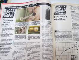 Tuulilasi 1977 nr 10, Neste myy huonoa bensaa, Ford Fiesta kestotesti, Hannu Karpo, H4 lisävalot, MB 280 S koeajo, Cressida 2000, Kyösti Hämäläinen, ym.