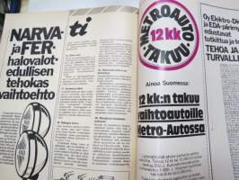 Tuulilasi 1977 nr 10, Neste myy huonoa bensaa, Ford Fiesta kestotesti, Hannu Karpo, H4 lisävalot, MB 280 S koeajo, Cressida 2000, Kyösti Hämäläinen, ym.