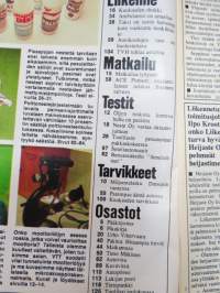 Tuulilasi 1977 nr 11, Suurvertailu, Datsun ja vannejupakka, Öljyjen roskat, Citroën GS &amp; Renault 14 kestotesti, Lontoon autonäyttely, Antero Laine, TVH tuhlaa, ym.