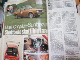 Tuulilasi 1977 nr 11, Suurvertailu, Datsun ja vannejupakka, Öljyjen roskat, Citroën GS &amp; Renault 14 kestotesti, Lontoon autonäyttely, Antero Laine, TVH tuhlaa, ym.
