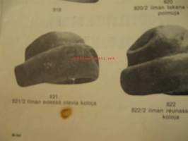 Muoti-Huolto Oy hattumallikuvasto 58 -luettelo