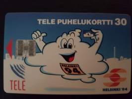 Tele puhelukortti 30. Helsinki ´94.