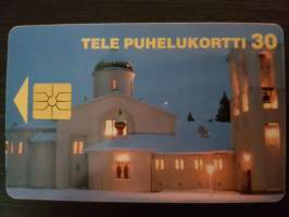 Tele puhelukortti 30. Valamon Luostari.