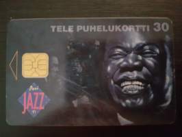 Tele puhelukortti 30. Pori Jazz 1997.