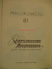 Muoti-Huolto Oy hattumallikuvasto 81 -luettelo