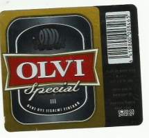 Olvi III Special Olut -  olutetiketti