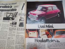 Tuulilasi 1977 nr 5, Renault TL 14, Fiat 132 esittely, Cabby &amp; Solifer, MB Coupé, Leirintämatkailuopas, Helsingistä Helsingborgiin, Citoën GS 1220 Pallas, ym.