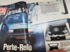 Tuulilasi 1977 nr 5, Renault TL 14, Fiat 132 esittely, Cabby &amp; Solifer, MB Coupé, Leirintämatkailuopas, Helsingistä Helsingborgiin, Citoën GS 1220 Pallas, ym.