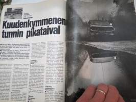 Tuulilasi 1977 nr 5, Renault TL 14, Fiat 132 esittely, Cabby &amp; Solifer, MB Coupé, Leirintämatkailuopas, Helsingistä Helsingborgiin, Citoën GS 1220 Pallas, ym.