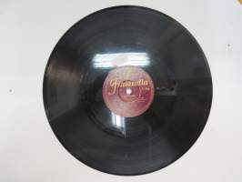 Finlandia P 244 Tintti-Kalle - Tinttipiano I / Tinttipiano II  -savikiekkoäänilevy / 78 rpm 10&quot; record