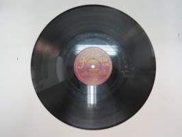 Finlandia P 244 Tintti-Kalle - Tinttipiano I / Tinttipiano II  -savikiekkoäänilevy / 78 rpm 10&quot; record