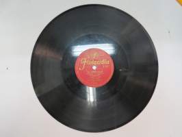 Finlandia P 177 Auvo Nuotio - Bella Venetsia / Veikko Tuomi - On syömesi jäätä  -savikiekkoäänilevy / 78 rpm 10&quot; record