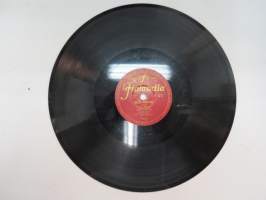 Finlandia P 177 Auvo Nuotio - Bella Venetsia / Veikko Tuomi - On syömesi jäätä  -savikiekkoäänilevy / 78 rpm 10&quot; record