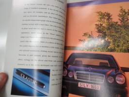 The Mercedes-Benz E-Class Saloons 1996 -myyntiesite / brochure