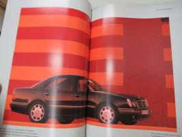 The Mercedes-Benz E-Class Saloons 1996 -myyntiesite / brochure