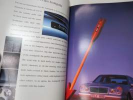 The Mercedes-Benz E-Class Saloons 1996 -myyntiesite / brochure